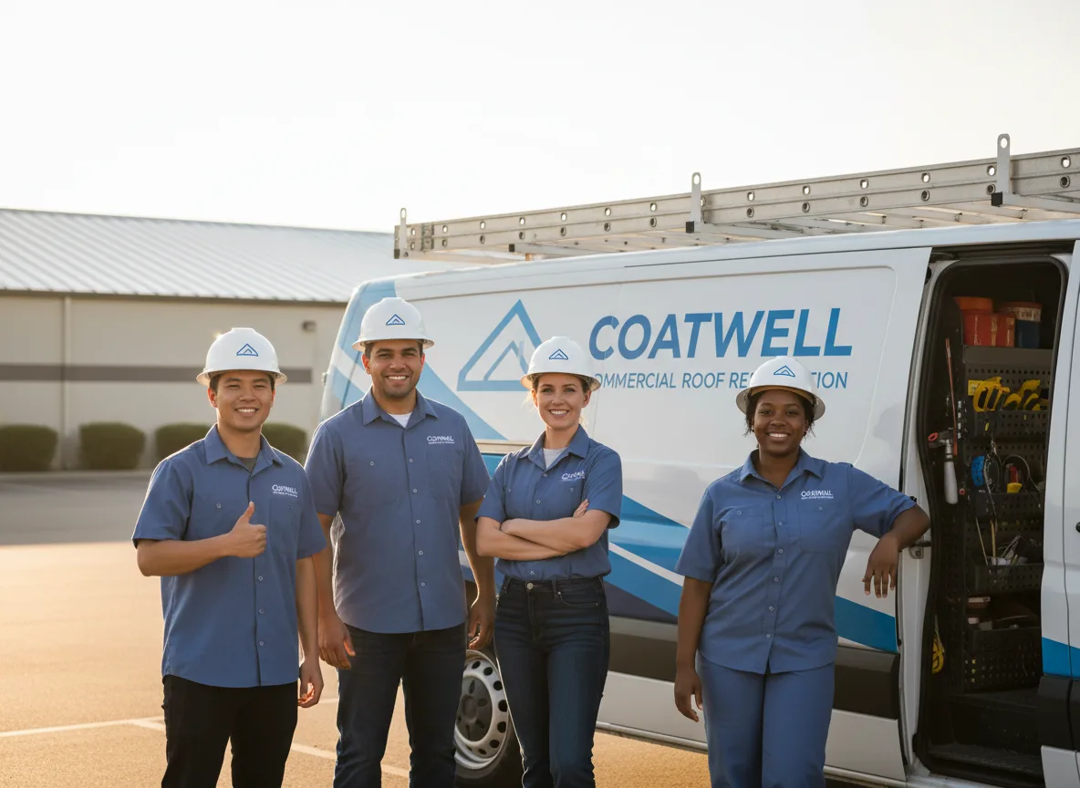 Commercial roof coating company in Sumner, MI